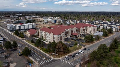 Aerial view of The Springs at St Andrew's Village facility