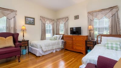 Cozy private resident room with two beds