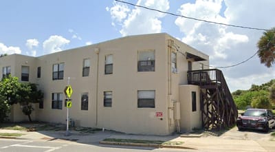 Exterior view of Ocean View Manor facility