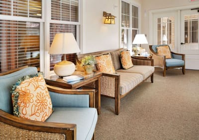 Cozy common area with comfortable seating