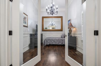 Elegant interior view of a resident room