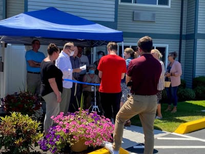 Ribbon cutting ceremony at Chehalis West Assisted Living Center