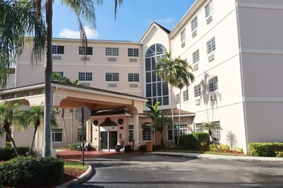 Exterior view of The Bridge Assisted Living facility