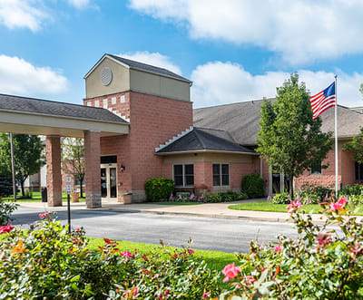 Exterior view of Spring Oak at Christiansburg facility