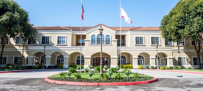 Exterior view of Capistrano Senior Living facility