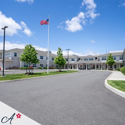 Exterior view of All American Assisted Living at Coram