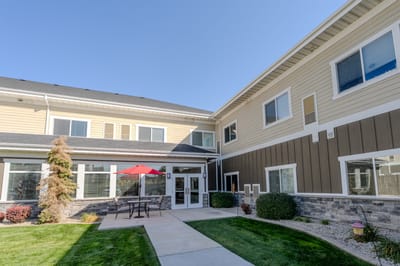 Exterior view of Riverway Assisted Living and Memory Care
