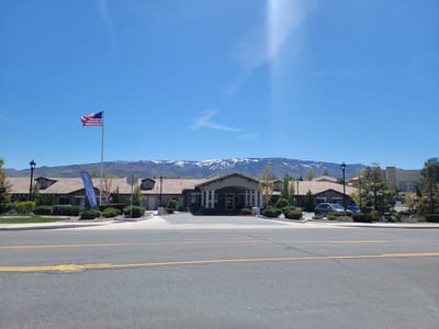 Exterior view of Stone Valley Memory Care facility