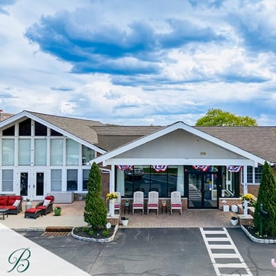 Exterior view of Bentley Assisted Living at Branchville