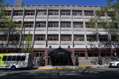 Exterior view of Atria Center City building