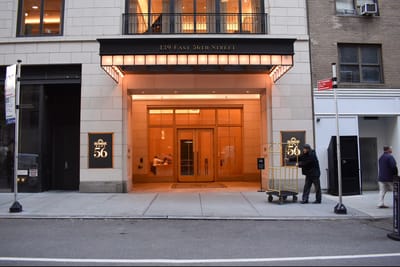 Exterior view of Sunrise at East 56th entrance
