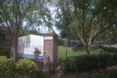 Exterior sign of Brookdale Conway facility