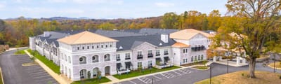 Aerial view of Haywood Estates including outdoor space