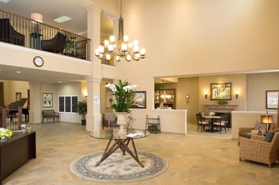 Interior view of a bright and welcoming common area