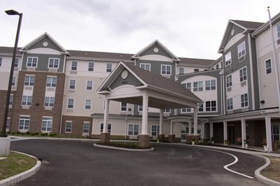 Front exterior of the Oasis at 56th assisted living facility