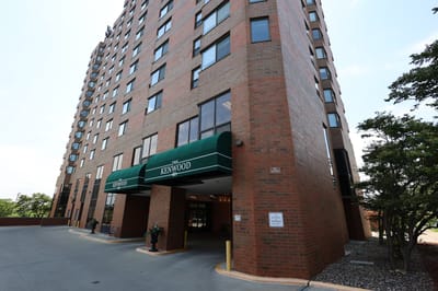 Exterior view of The Kenwood facility entrance