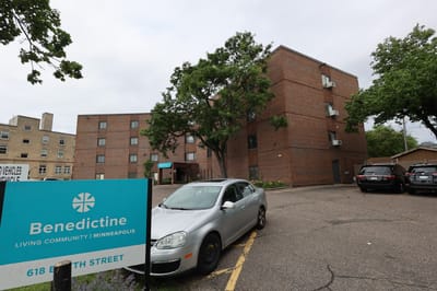 Exterior view of Benedictine Living Community in Minneapolis