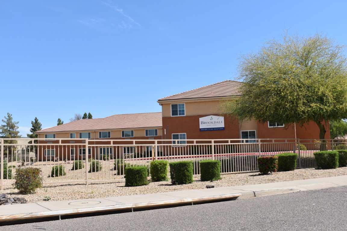 Exterior view of Brookdale Desert Ridge facility