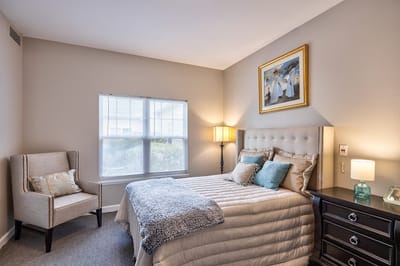 Cozy private resident room with a modern design