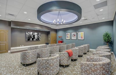 Cozy common area with comfortable seating
