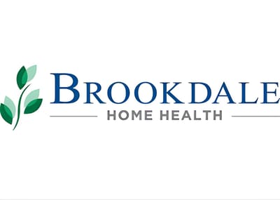 Brookdale at Home® Denver, home care in Denver, CO — Brookdale Home Health logo on a white background