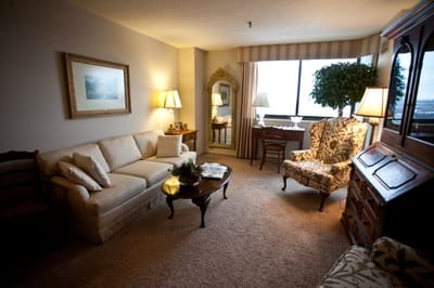 Cozy interior of a resident's living space