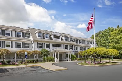 Front exterior view of Charter Senior Living facility
