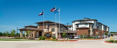 Exterior view of Evergreen at Rowlett facility
