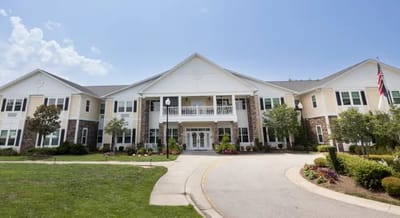 Exterior view of the Cadence at Olney facility