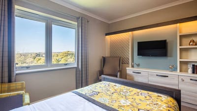 Cozy private resident room with a view
