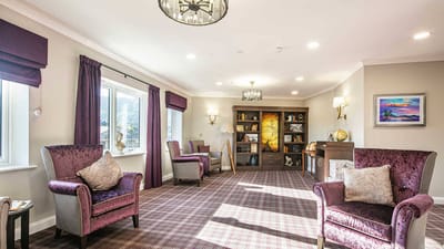 Interior common area with comfortable seating