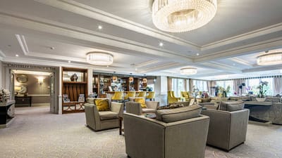 Elegant common area with comfortable seating