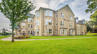 Exterior view of Mill View assisted living facility