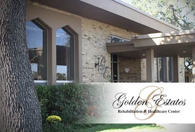 Exterior view of a healthcare facility with logo