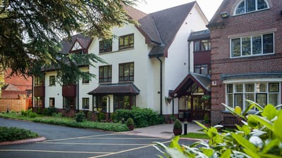 Exterior view of the Mill View assisted living facility