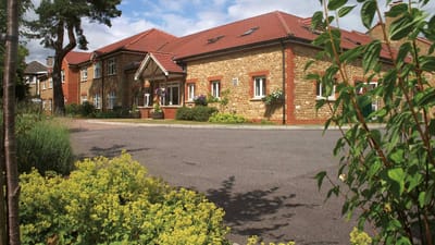 Exterior view of Mill View assisted living facility