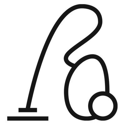 Icon of a vacuum cleaner