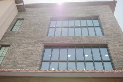 Exterior view of the Villa Toscana Memory Care building