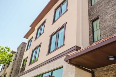 Exterior view of Villa Toscana Memory Care building