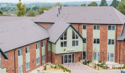 Exterior view of Colwall Care Home building