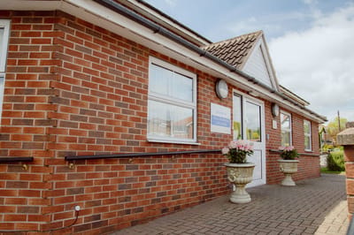 Exterior view of Willowbrook Care Home building