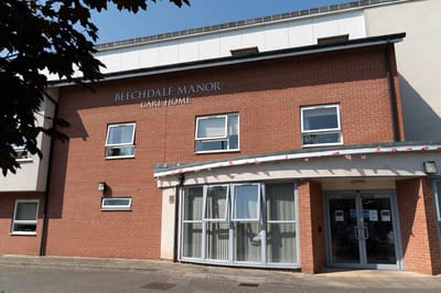 Exterior view of Beechdale Manor Care Home
