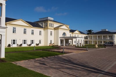 Exterior view of Woodside House facility