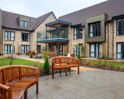 Exterior view of the assisted living facility