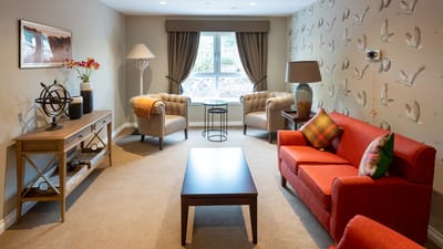Cozy common area with comfortable seating