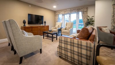 Comfortable lounge area with seating