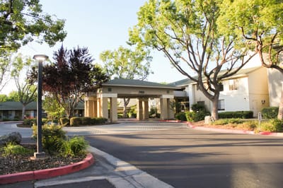 Exterior view of the entrance to The Windham by Cogir