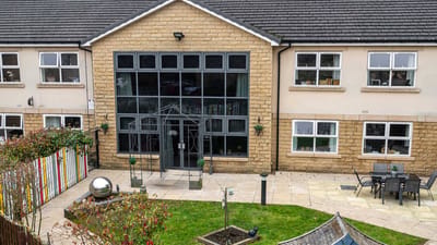 Exterior view of Mill View with garden area