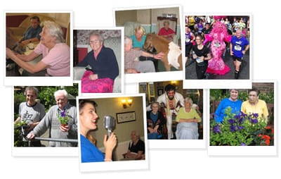 Residents engaged in various activities and events.