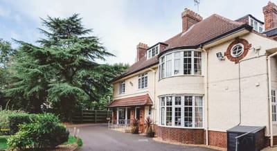 Exterior view of Lavender House facility.